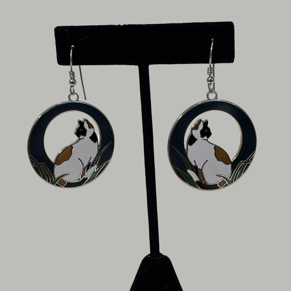 Vintage REO 1980’s Cat Earrings